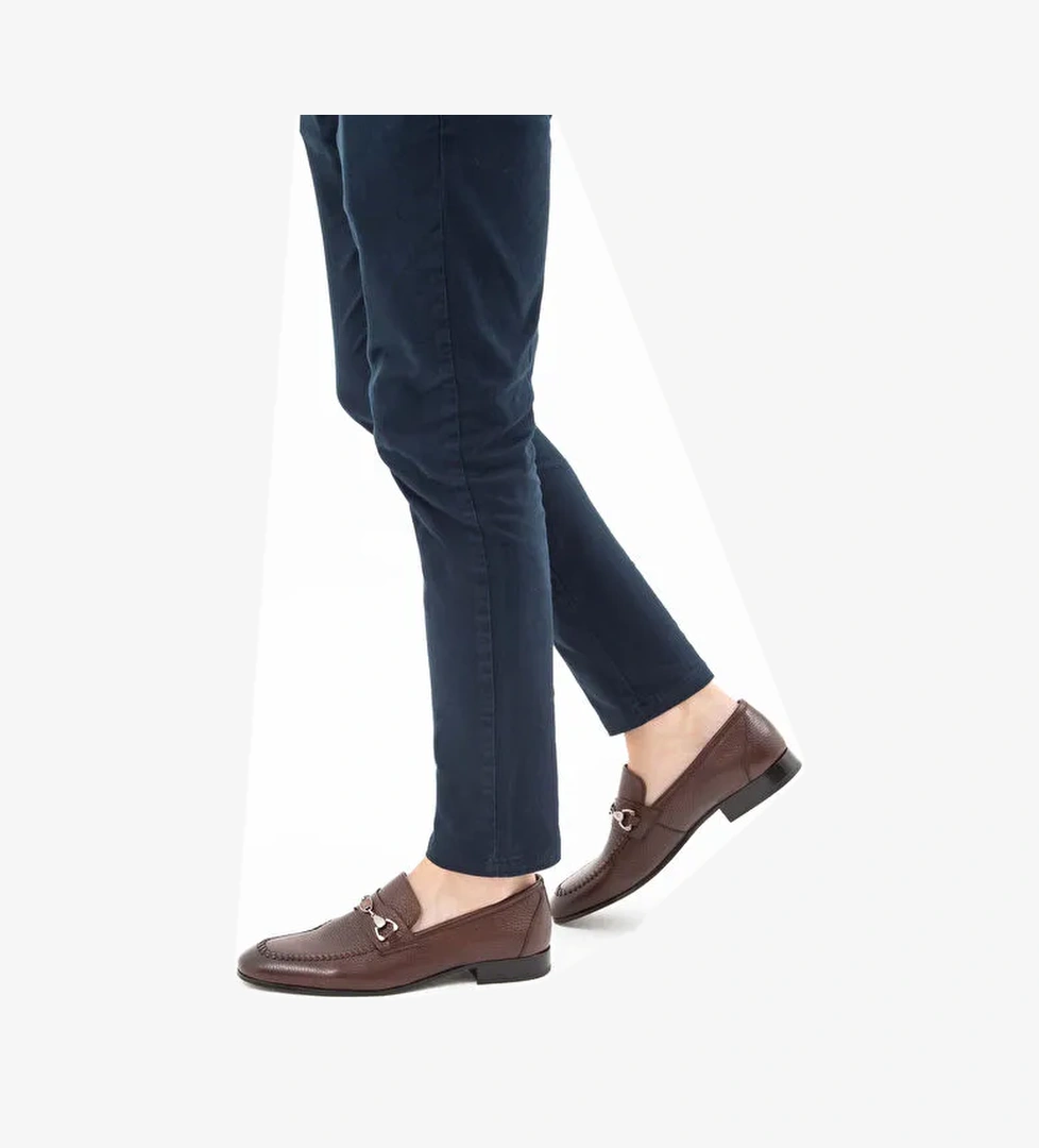 Tamer Tanca Siyah Erkek Deri Loafer 537 3050 ERK AYK SK21-22 - Görsel 1