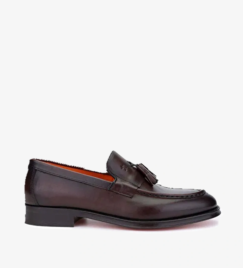 Tamer Tanca Siyah Erkek Süet Loafer 342 8753 ERK AYK Y24 - Görsel 1