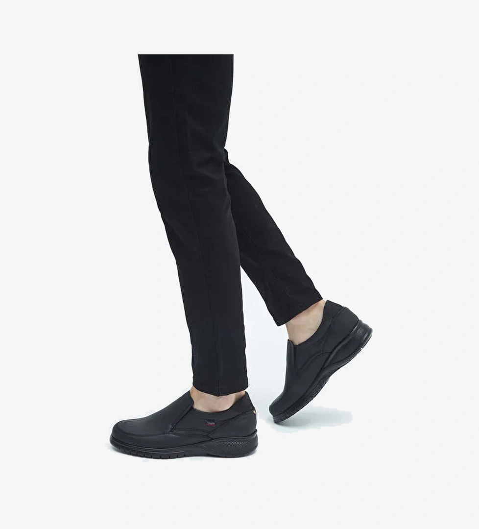 Callaghan Siyah Erkek Deri Günlük Ayakkabı 618 12701 ERK AYK Y23 - Görsel 1