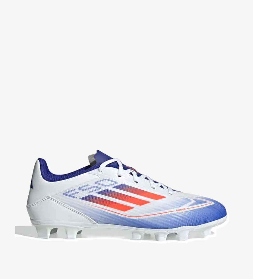 adidas IE0611 F50 CLUB FxG Beyaz Erkek Krampon - Görsel 1