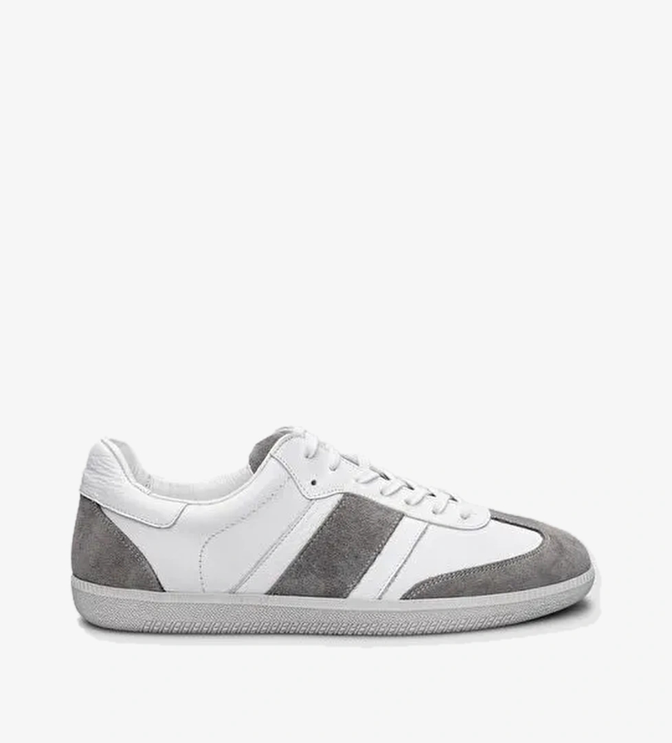 Cabani Ayakkabı Beyaz-Gri Erkek Sneaker 124490 - Görsel 1