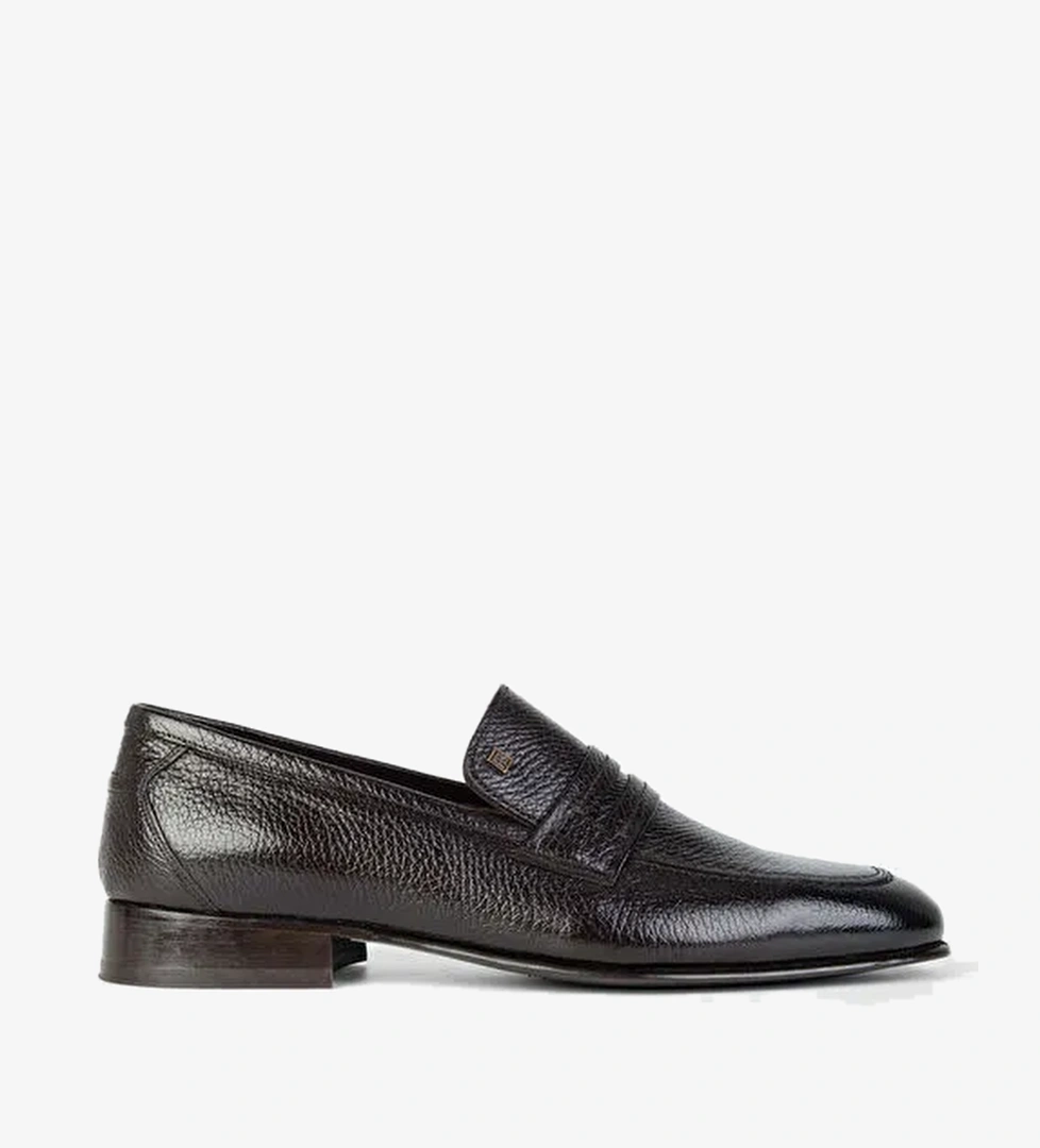 Tamer Tanca Siyah Erkek Deri Loafer 204 6059K ERK AYK Y21 - Görsel 1