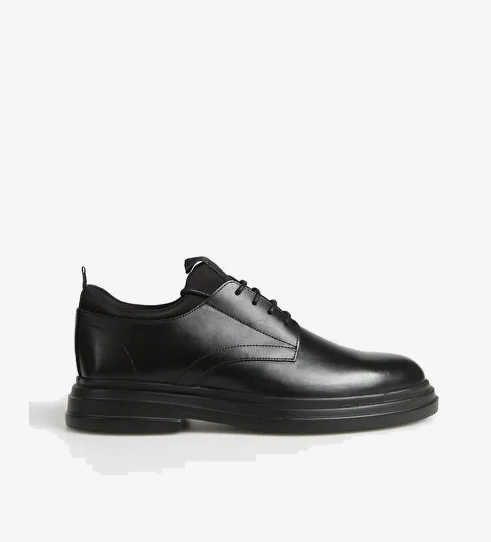 Fabrika Comfort Fabrika Comfort Siyah Erkek Deri Günlük Ayakkabı CANTER NEW model görseli