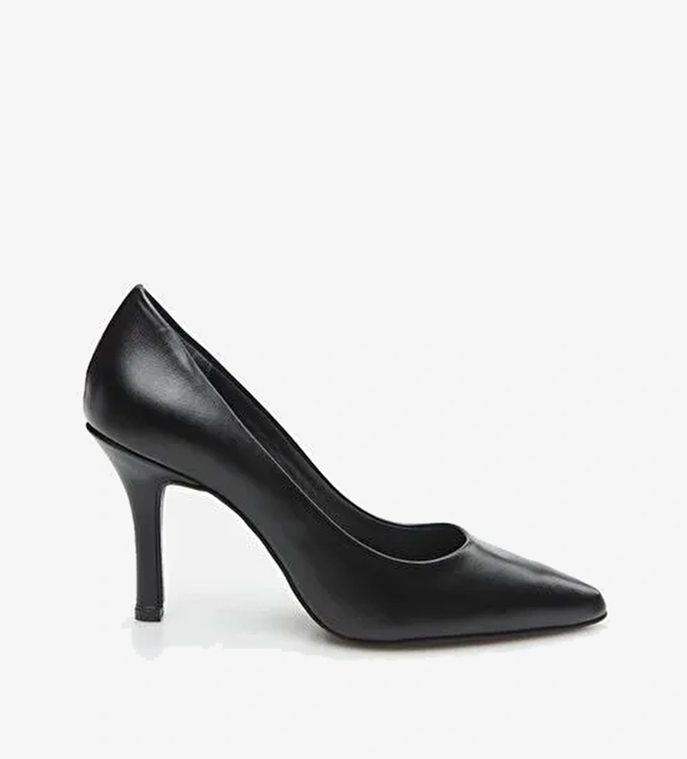 Hotiç Siyah Kadın Deri Stiletto 01AYH283150A100 - Görsel 1