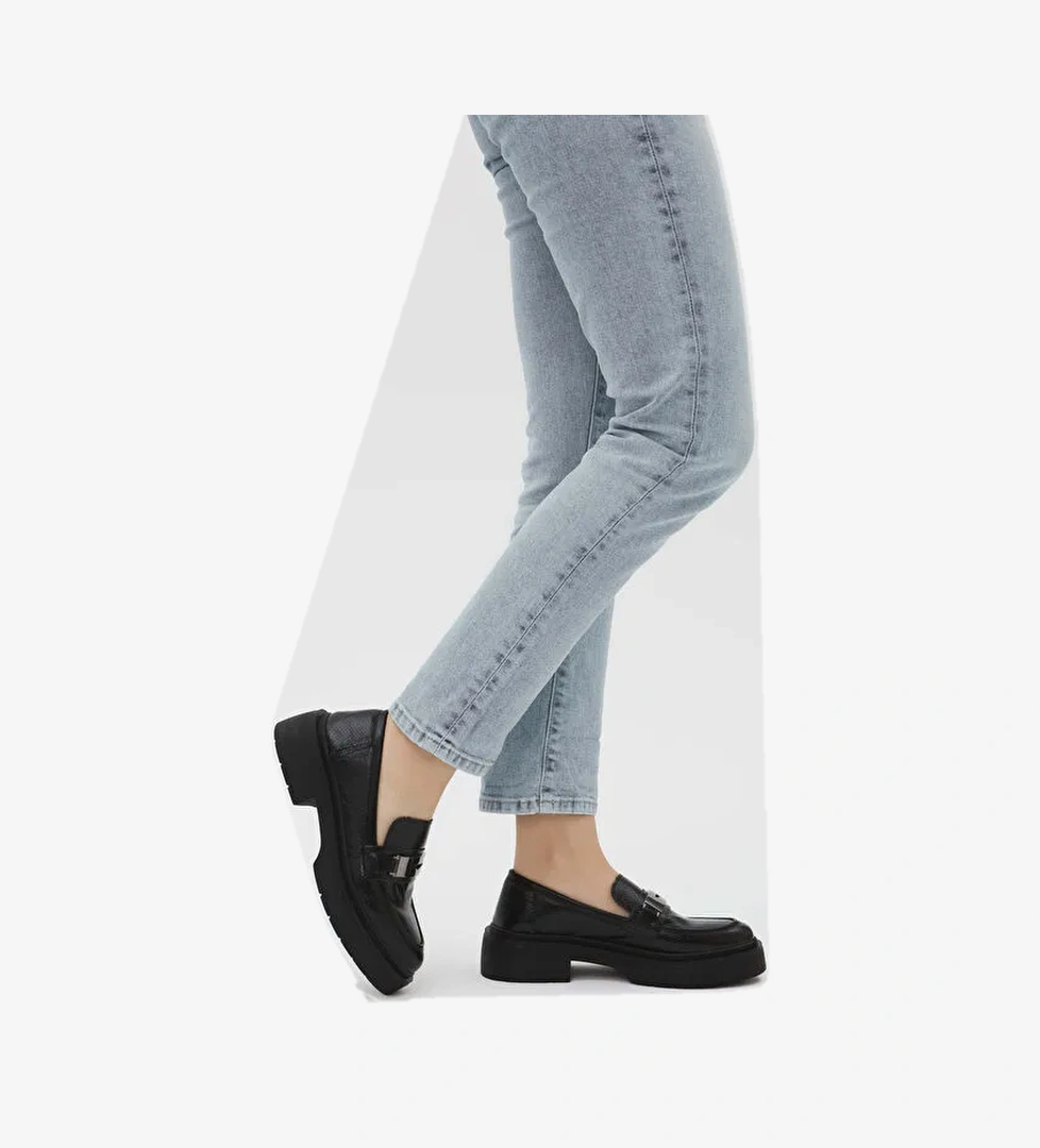 Tamer Tanca Nude Kadın Loafer 817 1981 BN AYK Y23 - Görsel 1