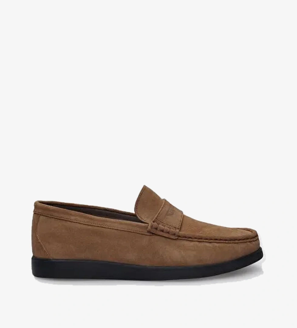Cabani Ayakkabı Bej Erkek Deri Loafer 124469 - Görsel 1