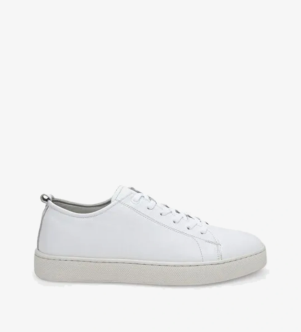 Yaya Beyaz Erkek Deri Sneaker 02AYY286850A900 - Görsel 1