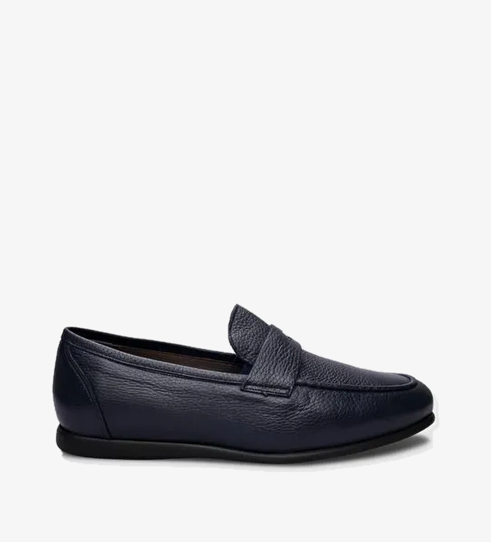 Cabani Ayakkabı Lacivert Erkek Deri Günlük Ayakkabı 123382 - Görsel 1