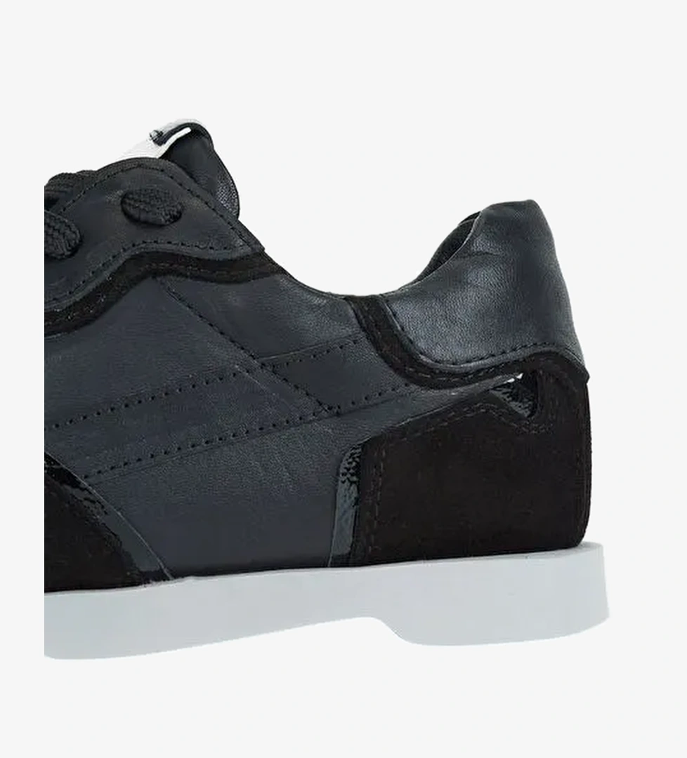 Valmenti Beyaz-Gri Kadın Deri Sneaker 996 119-1 BN AYK SK23/24 - Görsel 1