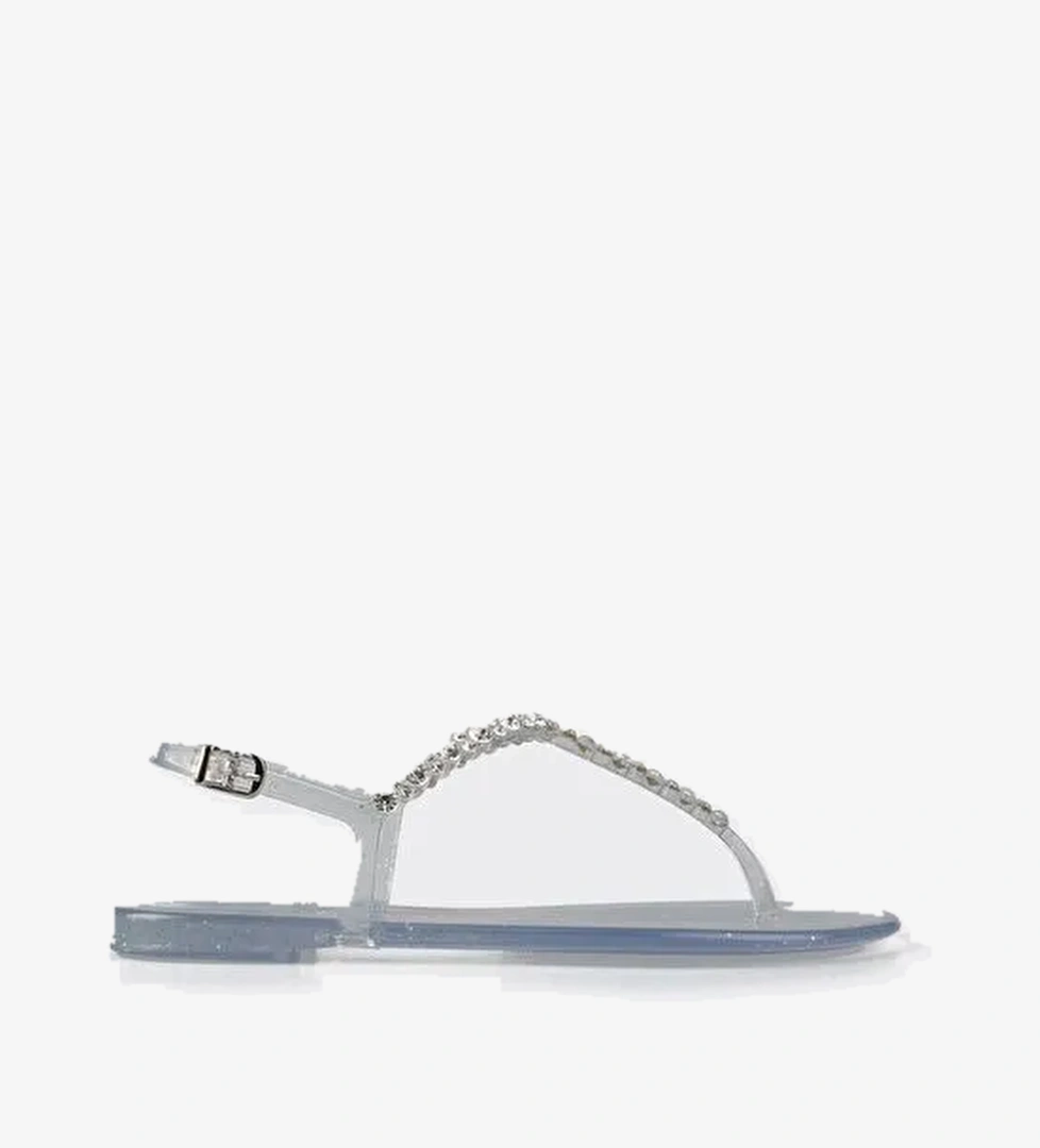 Beyaz Kadın Sandalet - Görsel 1