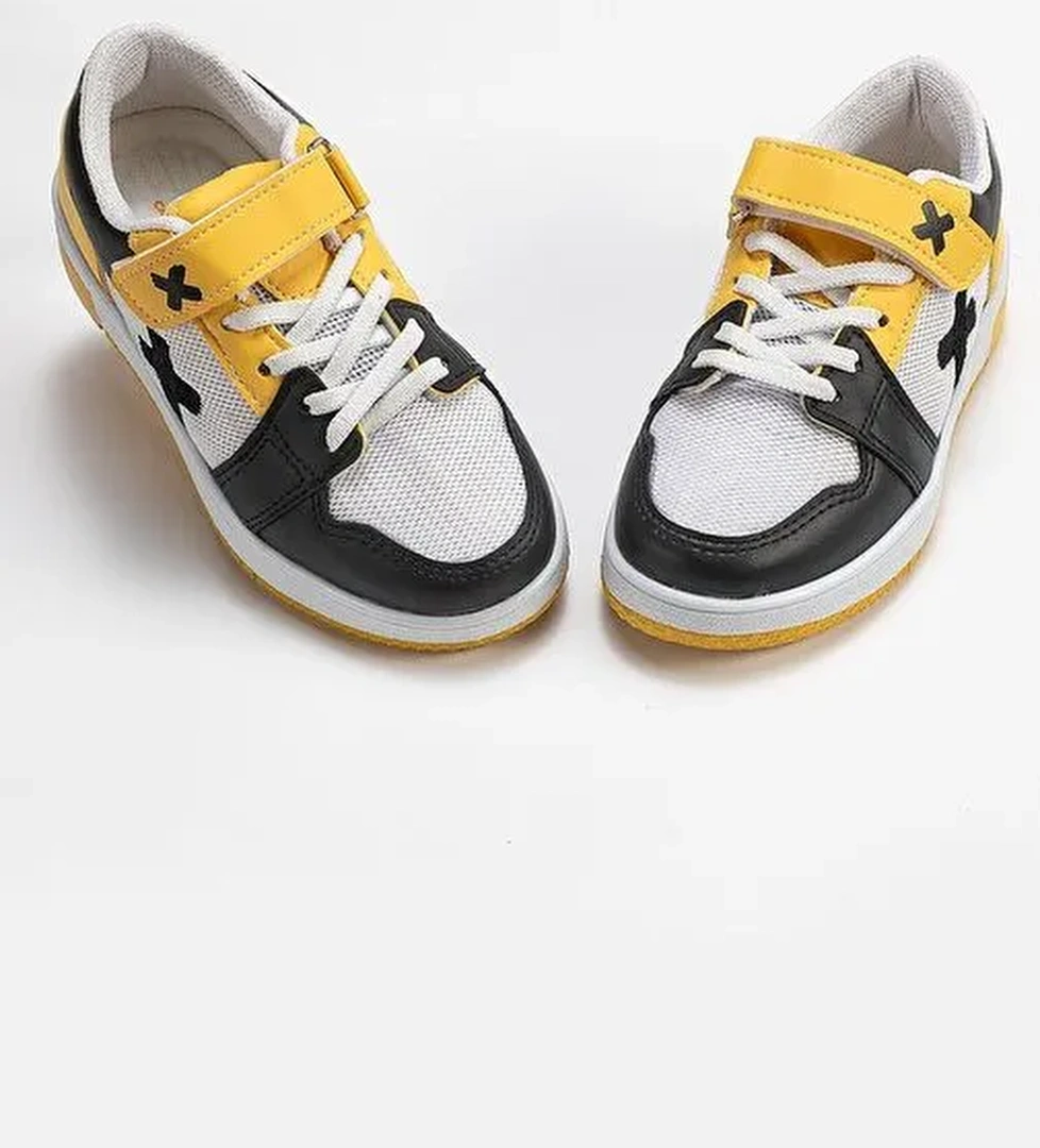 Casa Sarı Siyah Unisex Çocuk Sneakers - Görsel 1