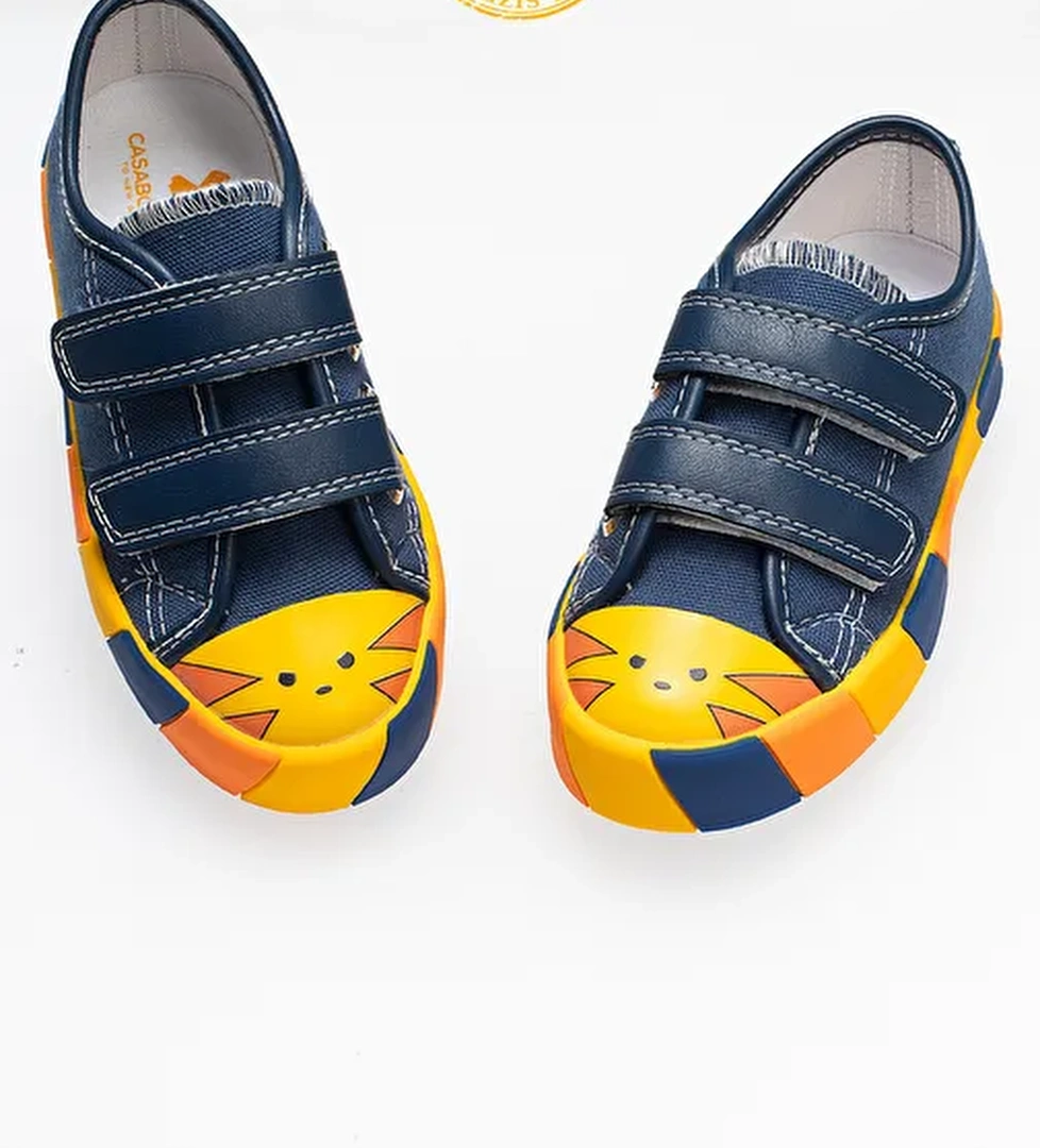 Tiger Cırtlı Kanvas Ortopedik Sneakers - Görsel 1