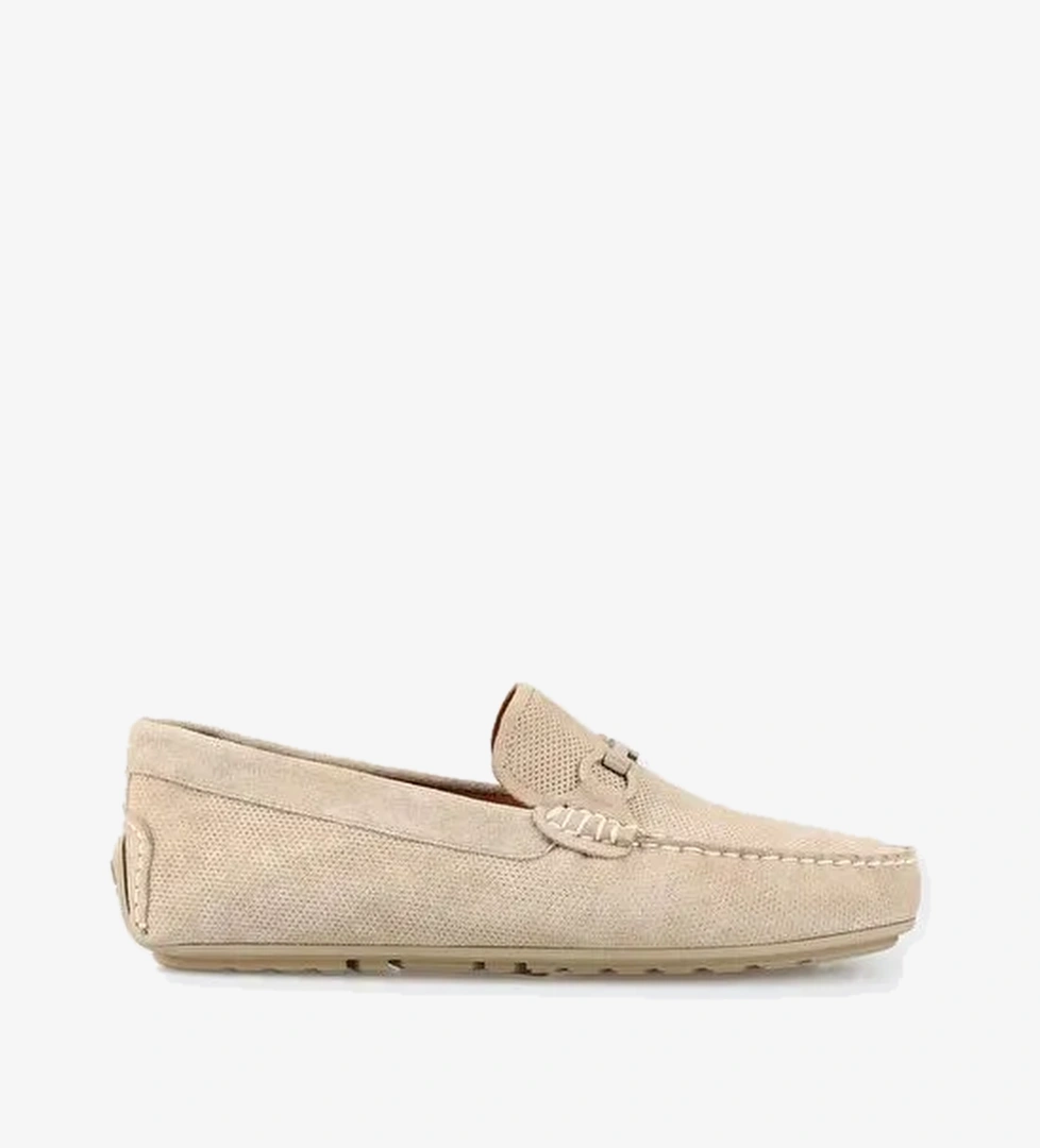 Vizon Deri Erkek Günlük Ayakkabı - Görsel 1