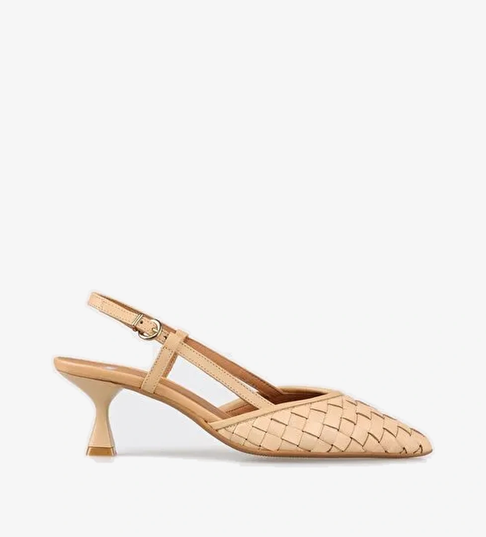 Naturel Deri Kadın Günlük Ayakkabı - Görsel 1