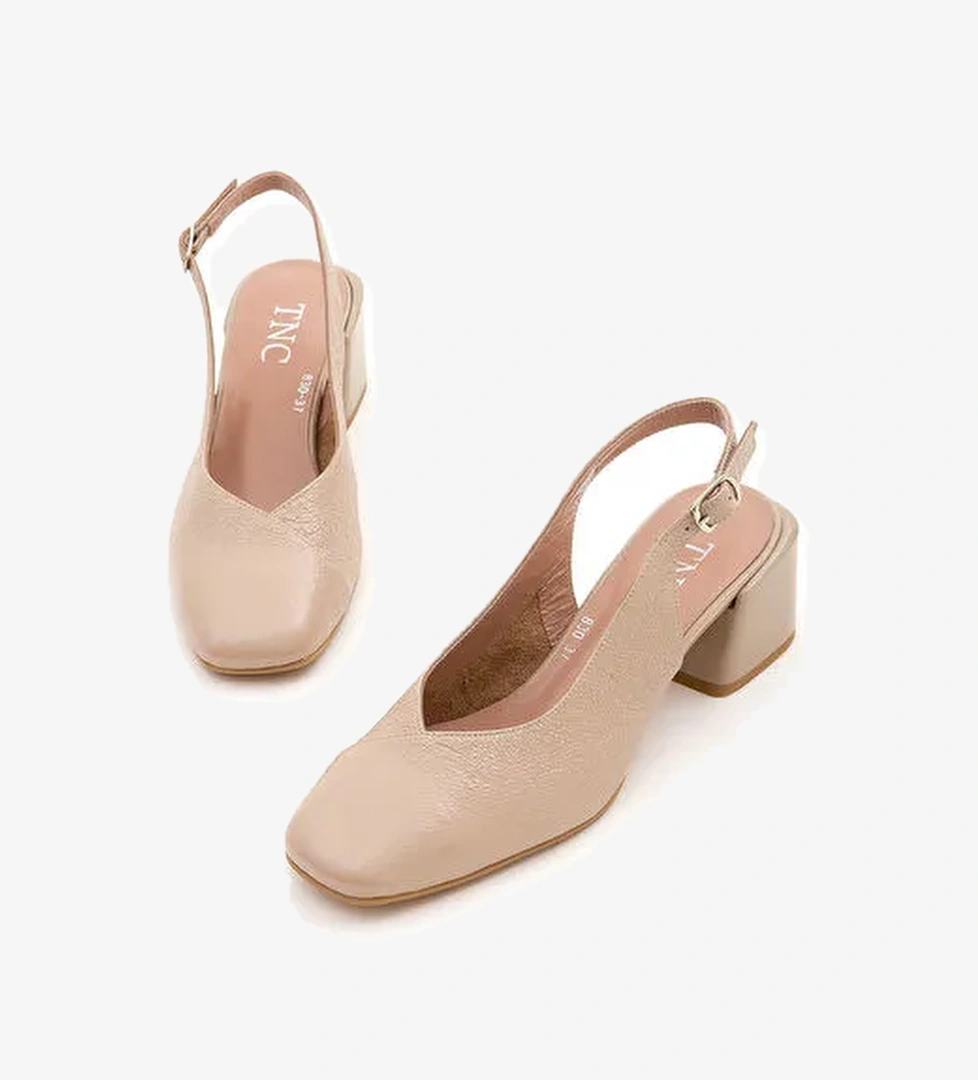 Tamer Tanca Kadın Hakiki Deri Vizon Rugan Günlük Ayakkabı - Görsel 1