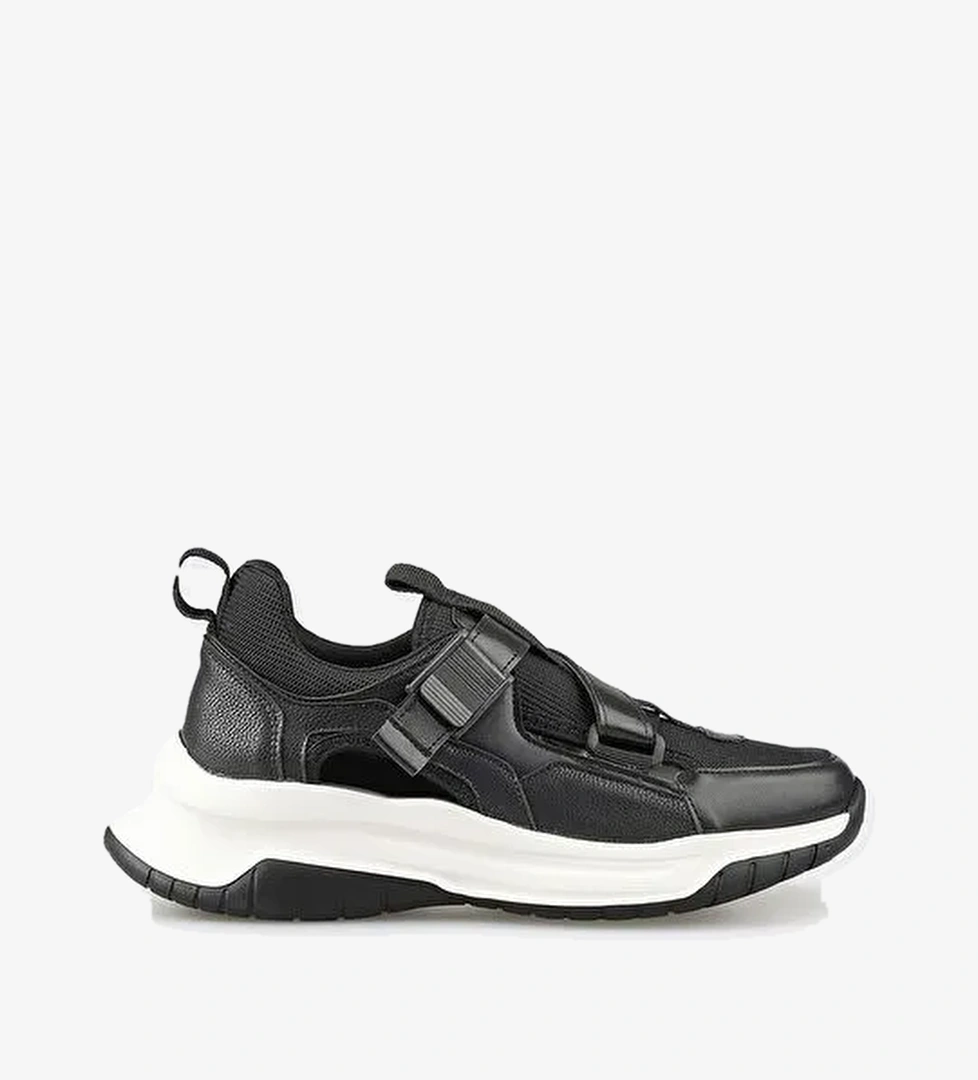 Elle Elle Siyah-Beyaz Kadın Sneaker GEZBUR | Boyner Siyah - 1. görsel