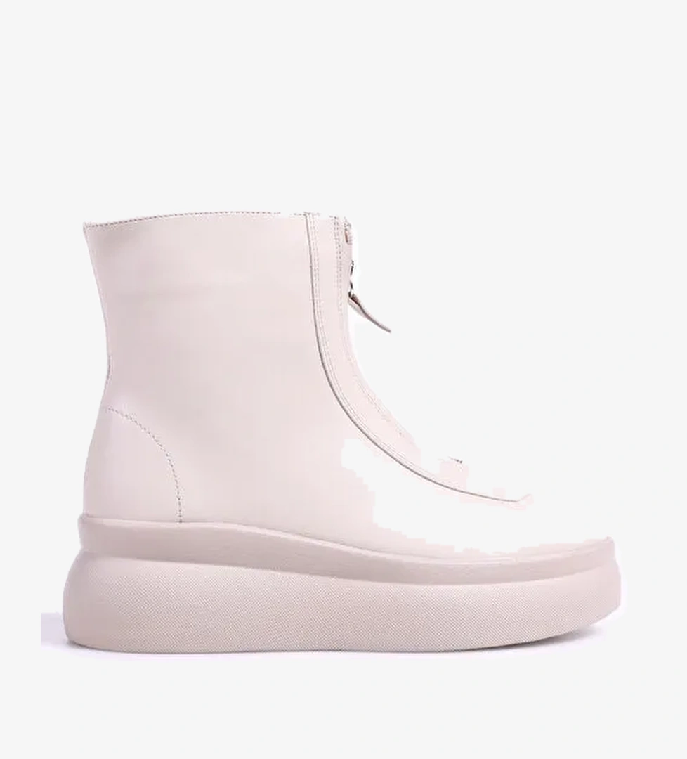 Fabrika Comfort Bej Kadın Bot ADELLA - Görsel 1