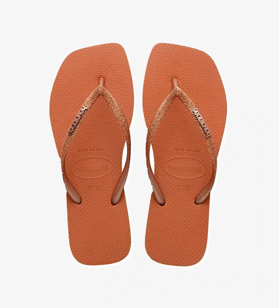 Havaianas Kiremit Kadın Plaj Terliği HAV. SQUARE - Görsel 1