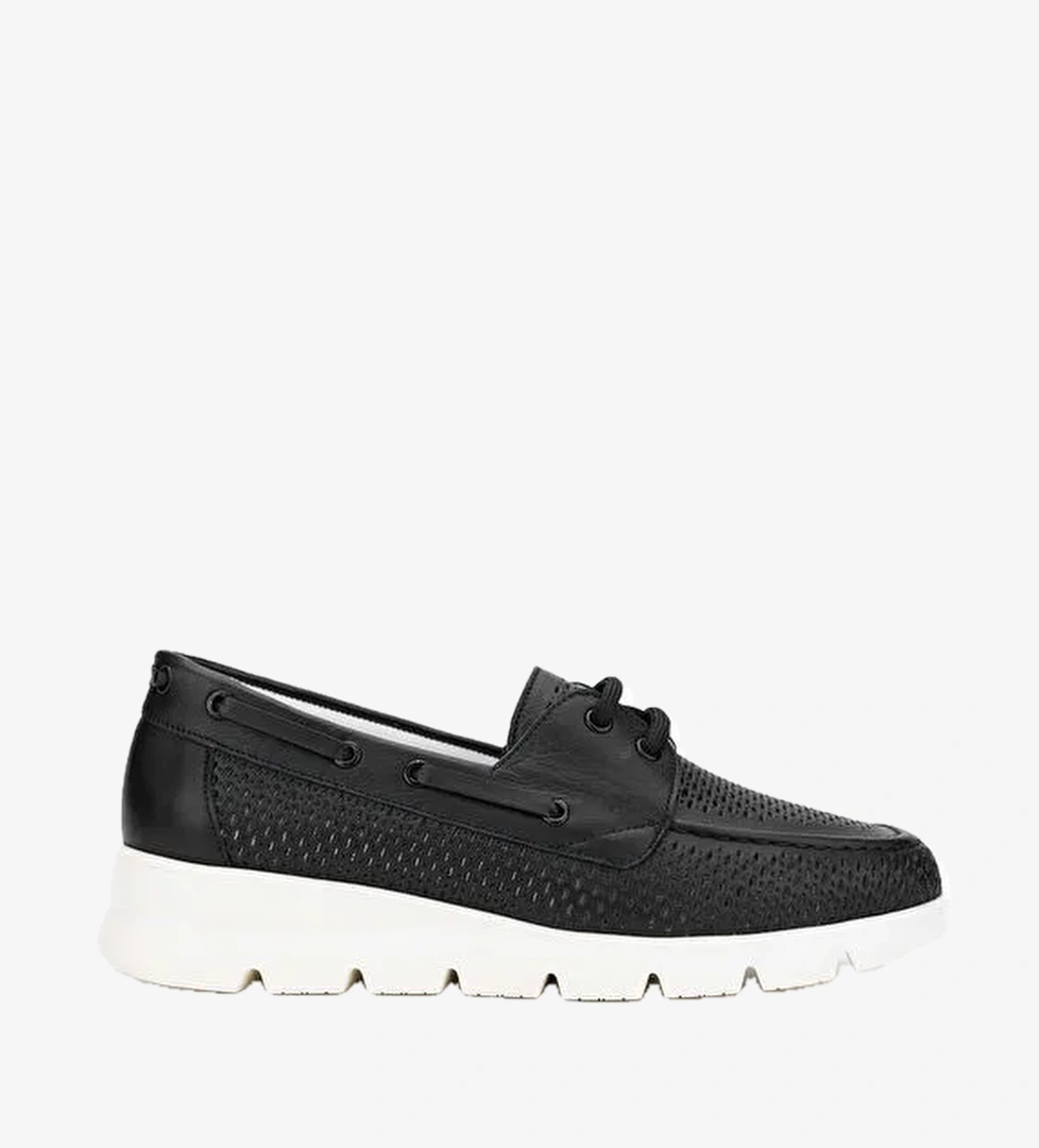 Tamer Tanca Bej Kadın Deri Günlük Ayakkabı 775 3108 BN AYK Y24 - Görsel 1