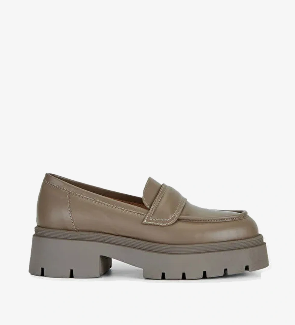 Tamer Tanca Kadın Hakiki Deri Vizon Casual Ayakkabı