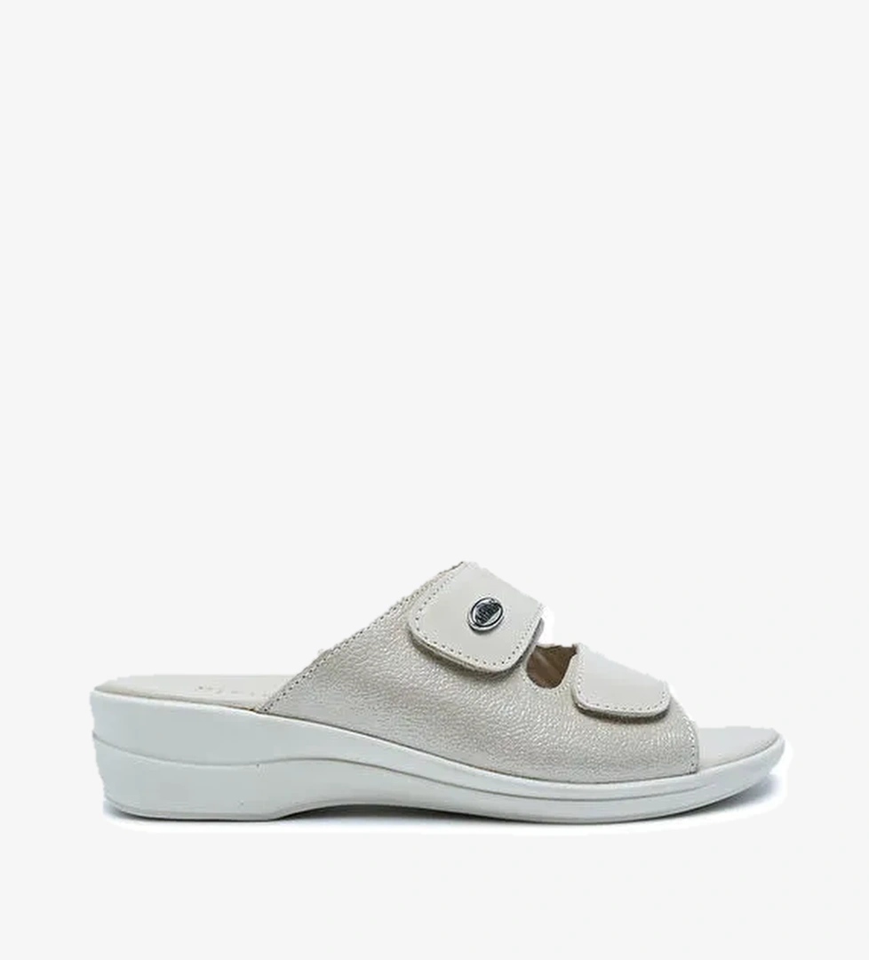 K1992-124 Kifidis Kadın Deri Terlik 36-41 - Görsel 1