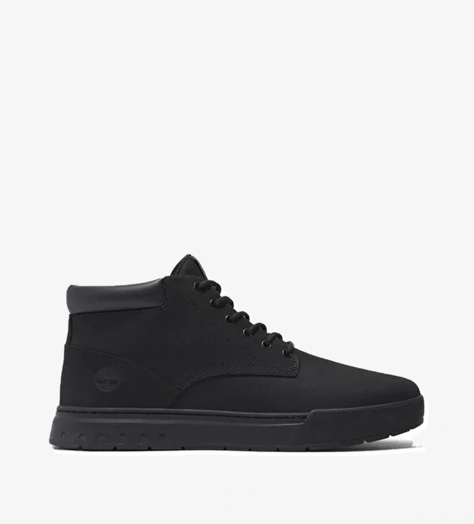 Timberland Siyah Erkek Deri Bot Maple Grove MID LACE UP SNEAKER - Görsel 1