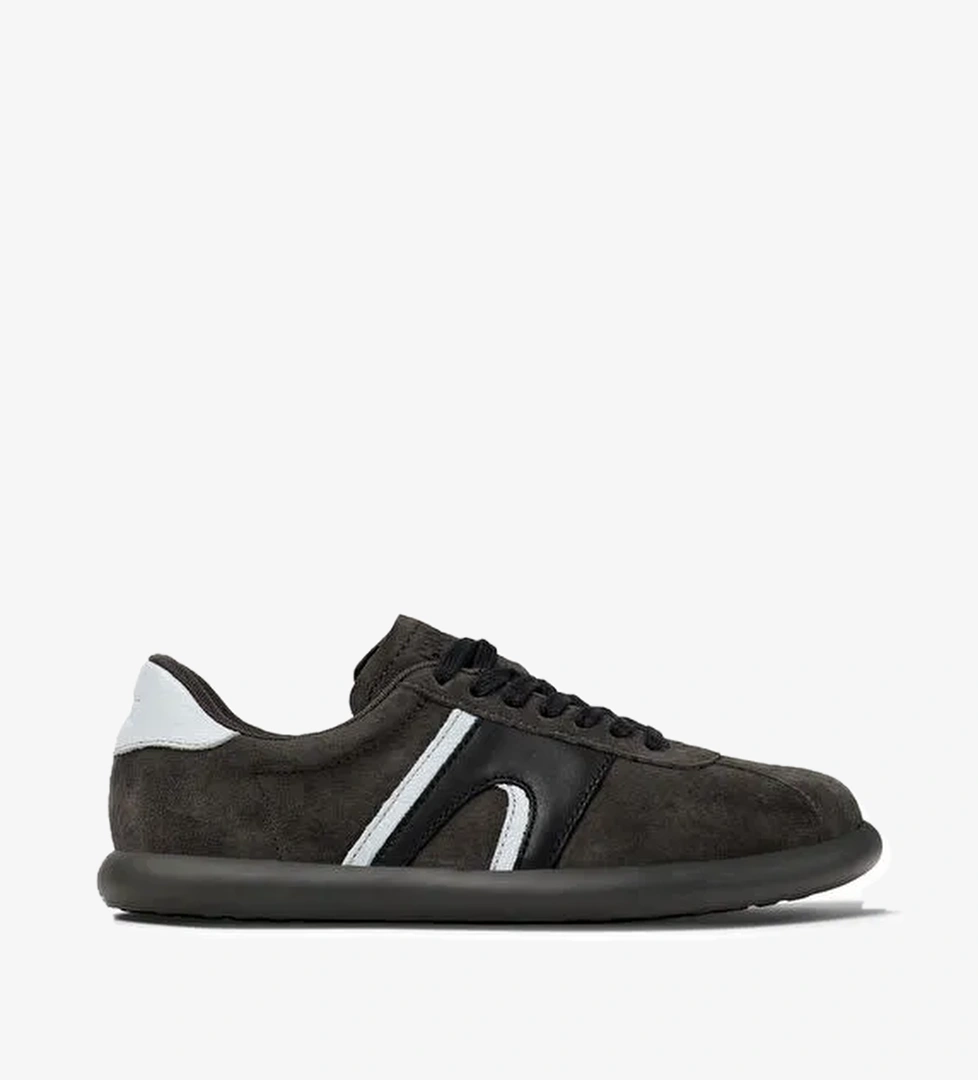 Camper Koyu Gri-Beyaz Kadın Deri - Kumaş Sneaker K201608-008 - Görsel 1