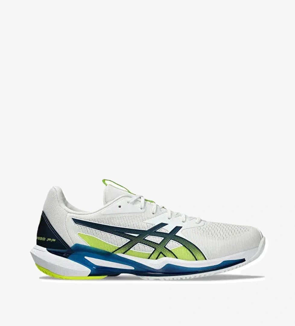 Asics 1041A438-102 SOLUTION SPEED FF 3 Mavi - Beyaz - Sarı Erkek Tenis Ayakkabısı - Görsel 1