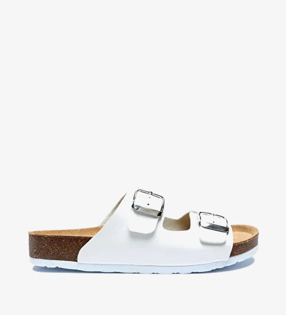 K10260SK Kifidis Soft Step Kadın Çift Bantlı Mantar Terlik 36-41