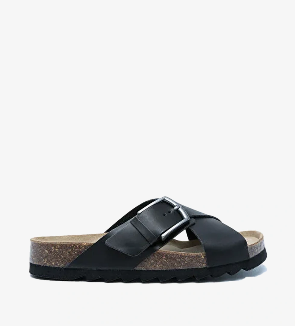 14591 Ch-Kifidis Soft Step Erkek Çapraz Bantlı Mantar Terlik 40-46
