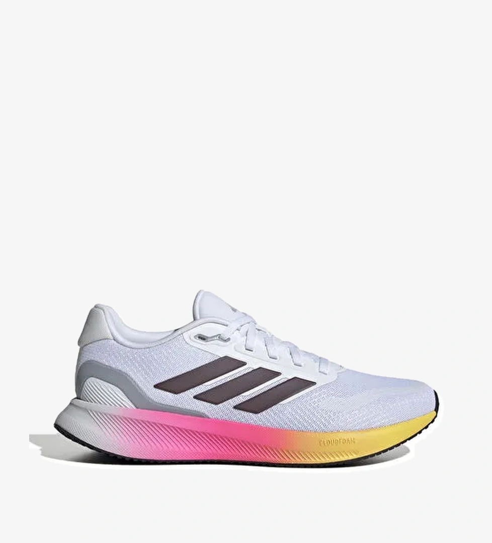 adidas IE0527 RUNFALCON 5 W Beyaz Kadın Koşu Ayakkabısı - Görsel 1