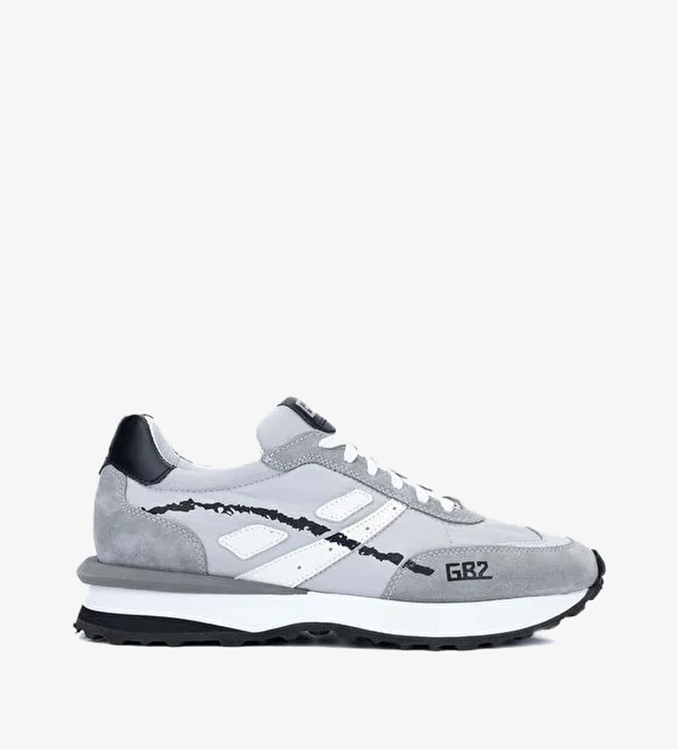 Butteri Erkek Deri & Tekstil Gri Sneakers & Spor Ayakkabı - Görsel 1