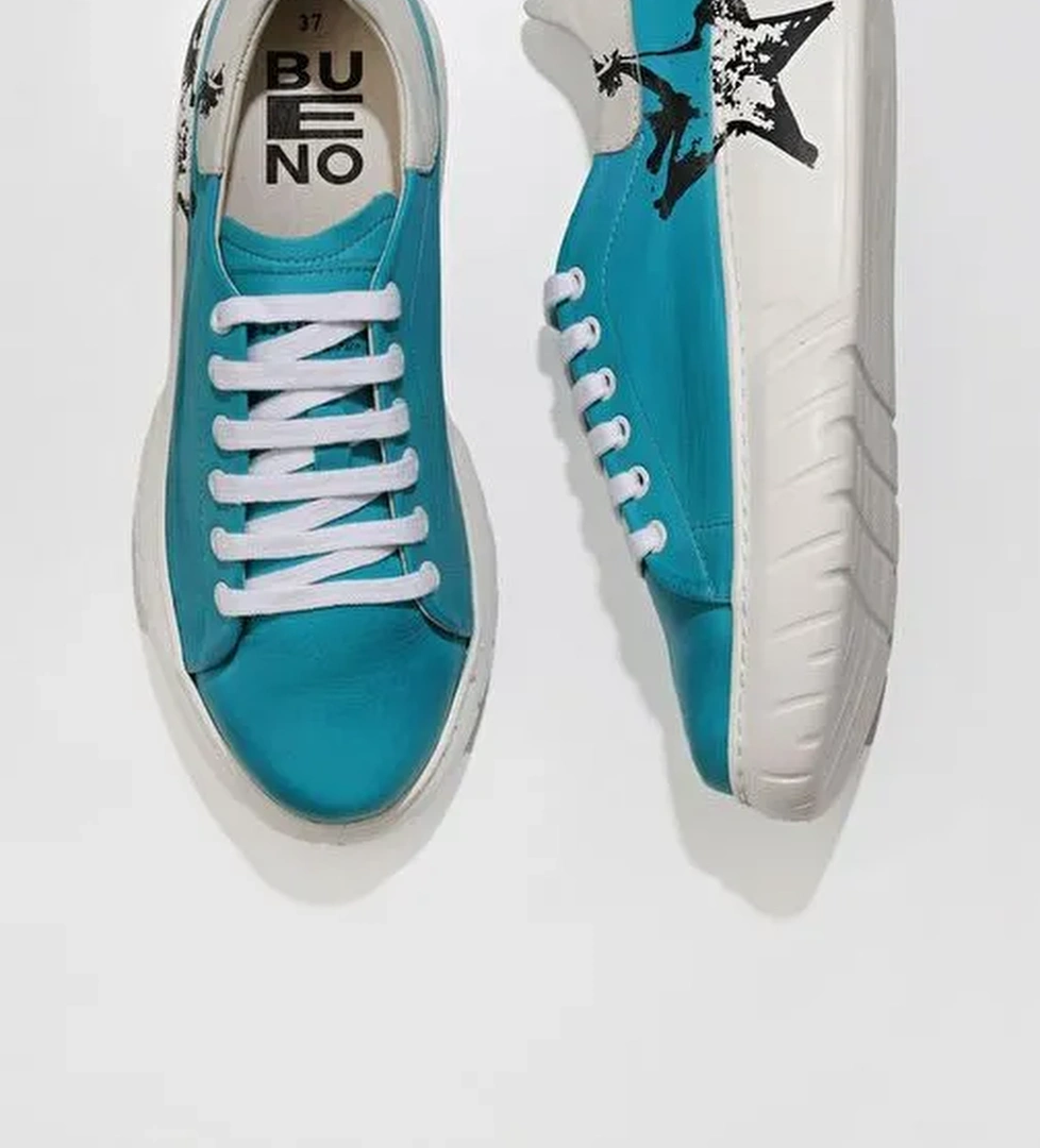 Bueno Shoes Turkuaz B75c02 Kadın Spor Ayakkabı 01wr4802 - Görsel 1