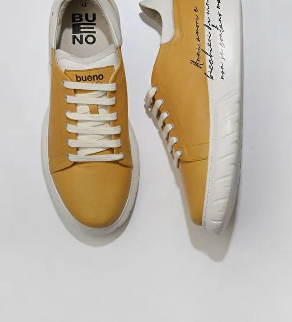 Bueno Shoes Sarı B92c01 Erkek Spor Ayakkabı 01mr4804 - Görsel 1