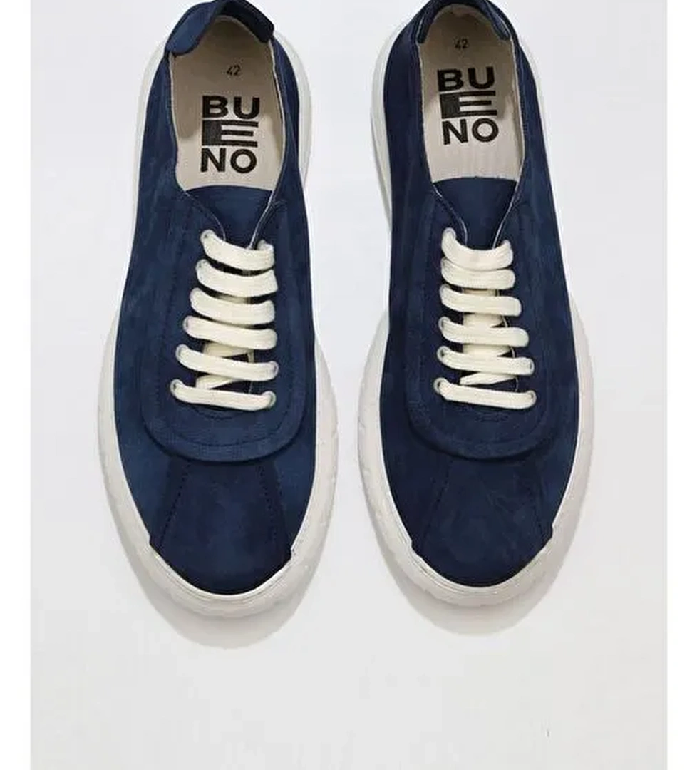 Bueno Shoes Mavi Nubuk Erkek Spor Ayakkabı 01mq4904 - Görsel 1