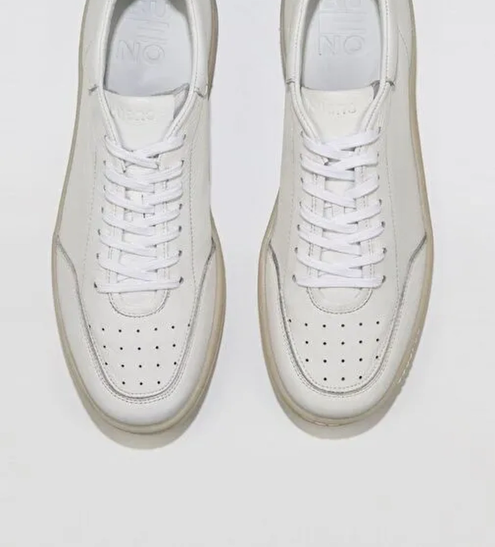 Bueno Shoes Beyaz Messi Deri Erkek Spor Ayakkabı 07m0981 - Görsel 1