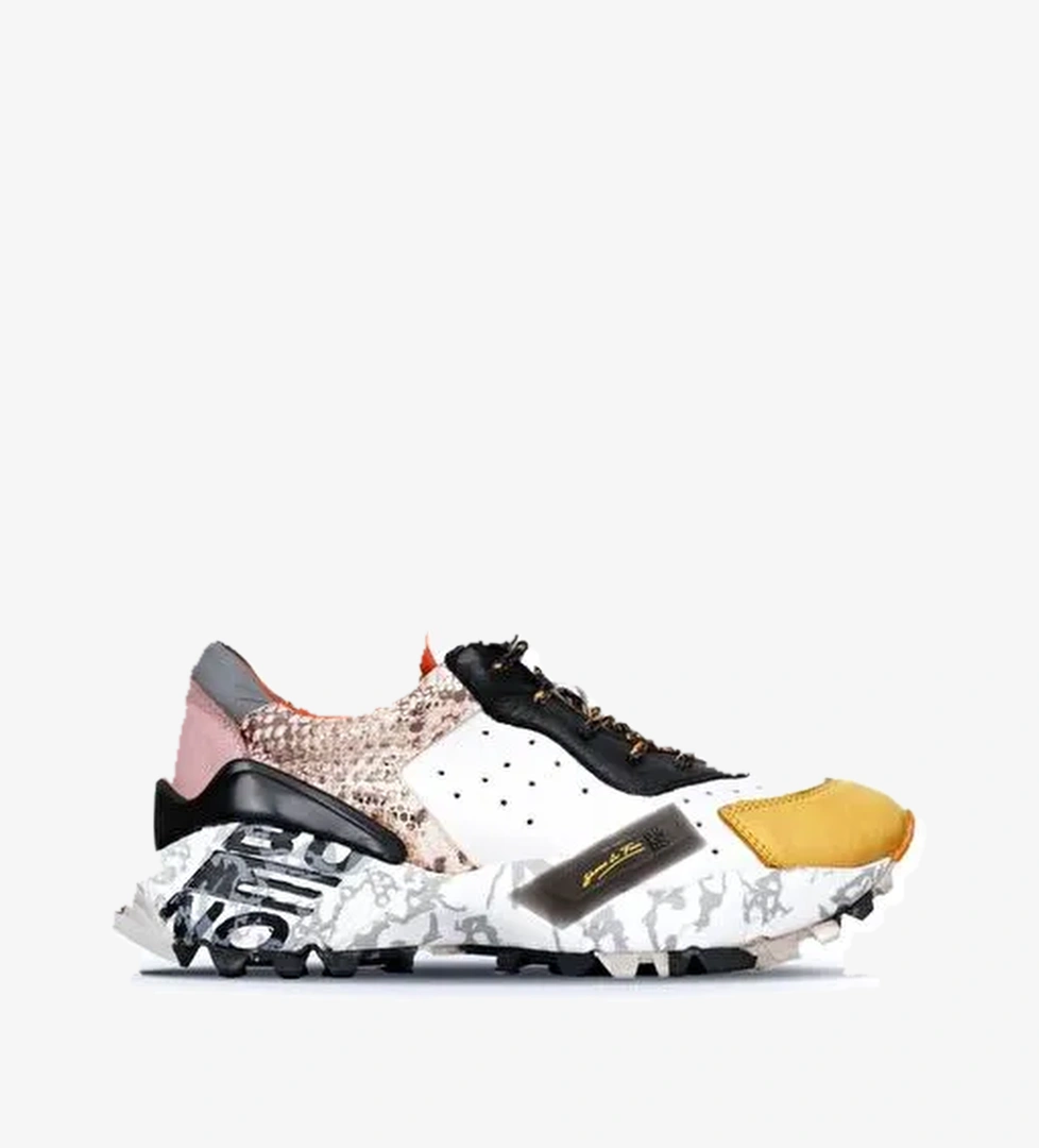 Bueno Shoes Sarı Deri Kadın Spor Ayakkabı 01wq10600