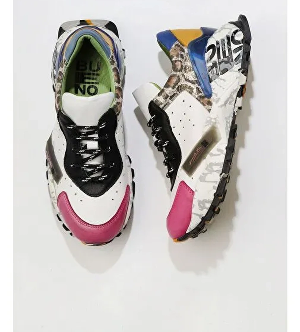 Bueno Shoes Pudra Deri Kadın Spor Ayakkabı 01wq10600 - Görsel 1