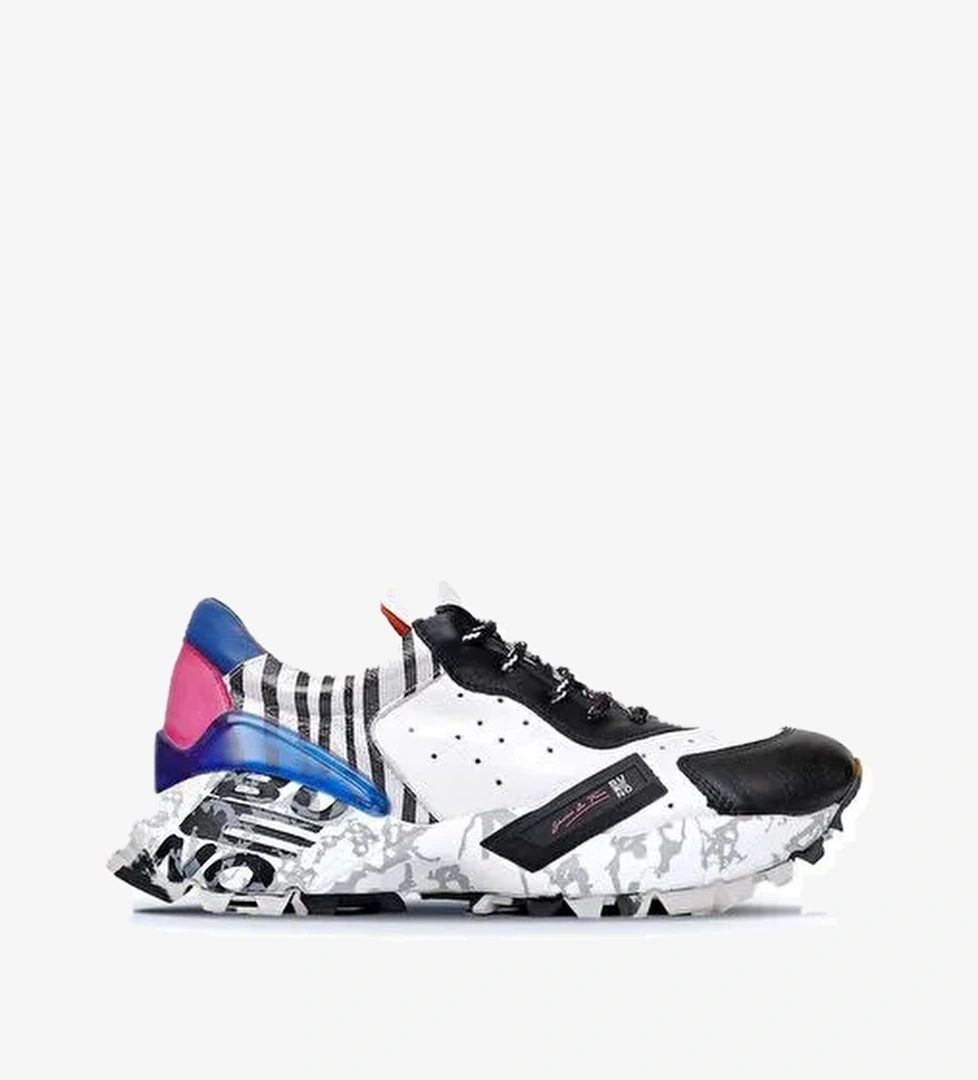 Bueno Shoes Siyah Deri Kadın Spor Ayakkabı 01wq10600 - Görsel 1