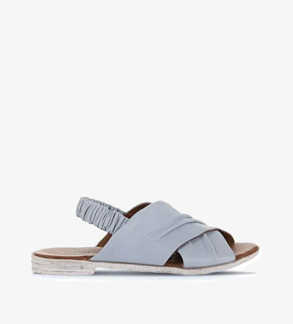 Bueno Shoes Mavi Açık Deri Kadın Sandalet 01wu3005 - Görsel 1