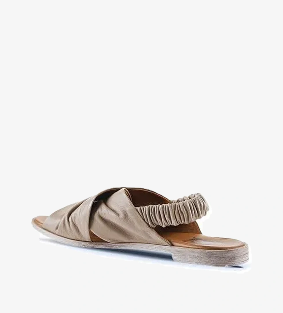 Bueno Shoes Gümüş Deri Kadın Sandalet 01wu3005 - Görsel 1