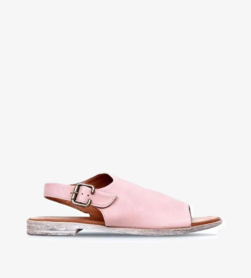 Bueno Shoes Gül Kurusu Deri Kadın Sandalet 01wn5000 - Görsel 1