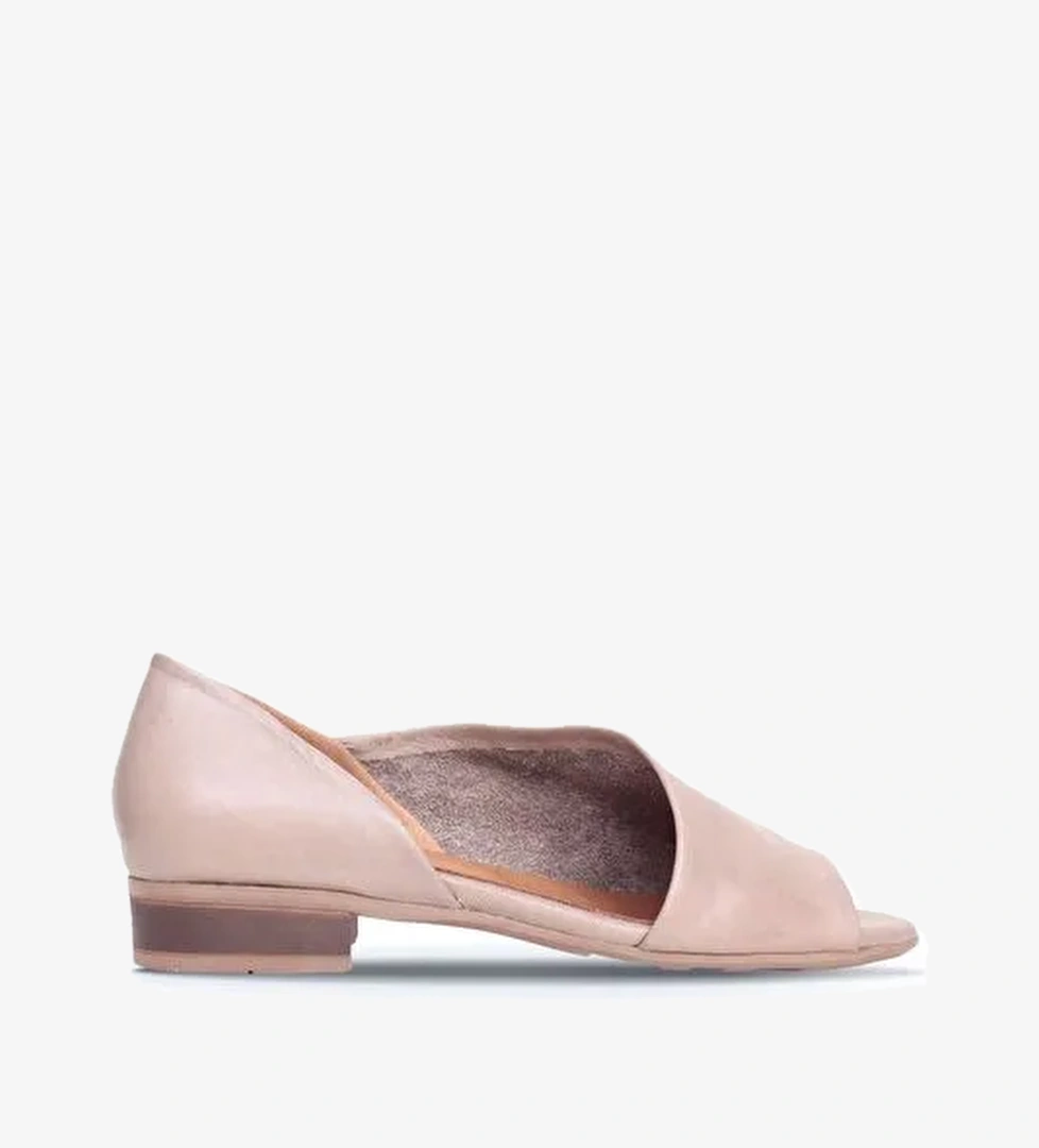 Bueno Shoes Gri Deri Kadın Sandalet 01wn5112 - Görsel 1