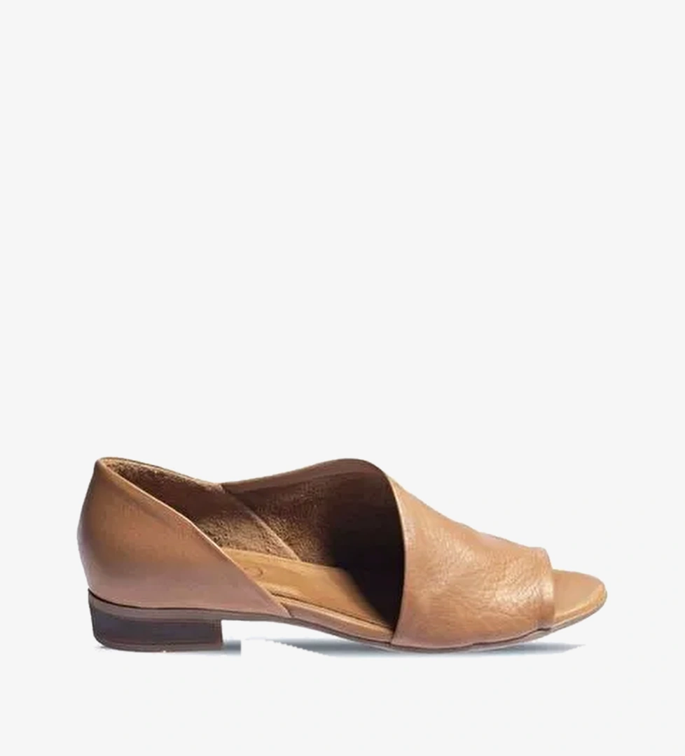 Bueno Shoes Kahverengi Deri Kadın Sandalet 01wn5112