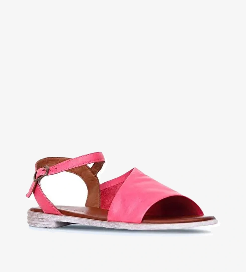 Bueno Shoes Fuşya Deri Kadın Sandalet 01wn5001 - Görsel 1