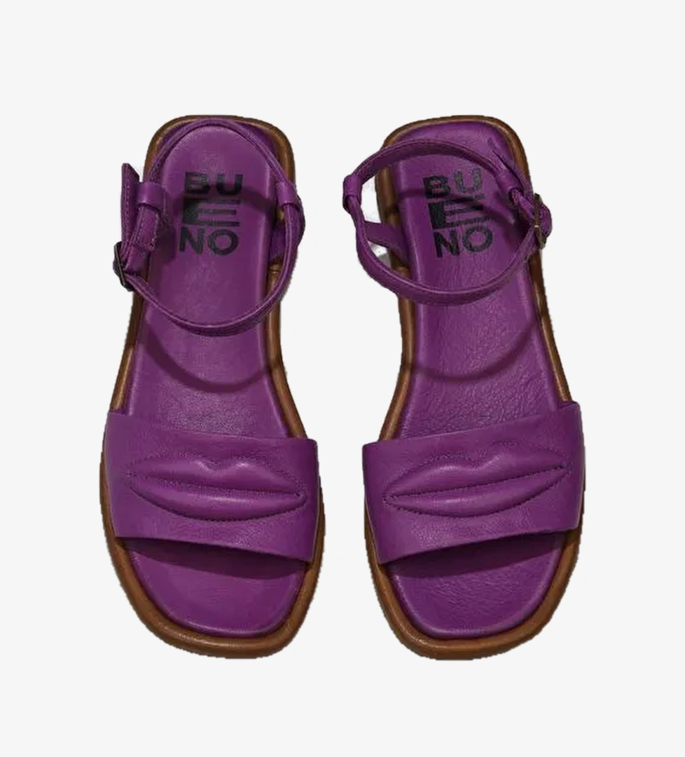 Bueno Shoes Lila Deri Kadın Sandalet 01wu4110