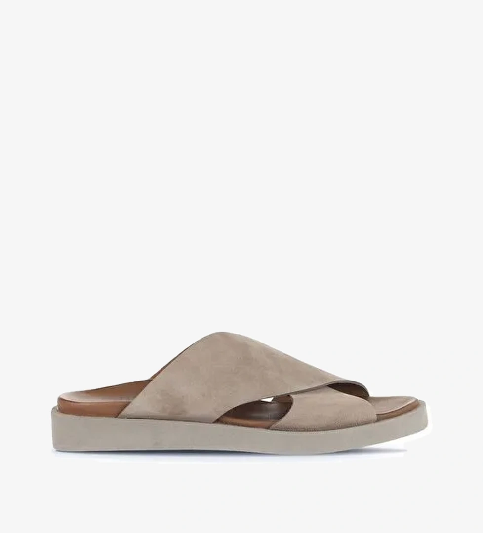 Bueno Shoes Kum Alf Süet Kadın Düz Terlik 01wa5405 - Görsel 1