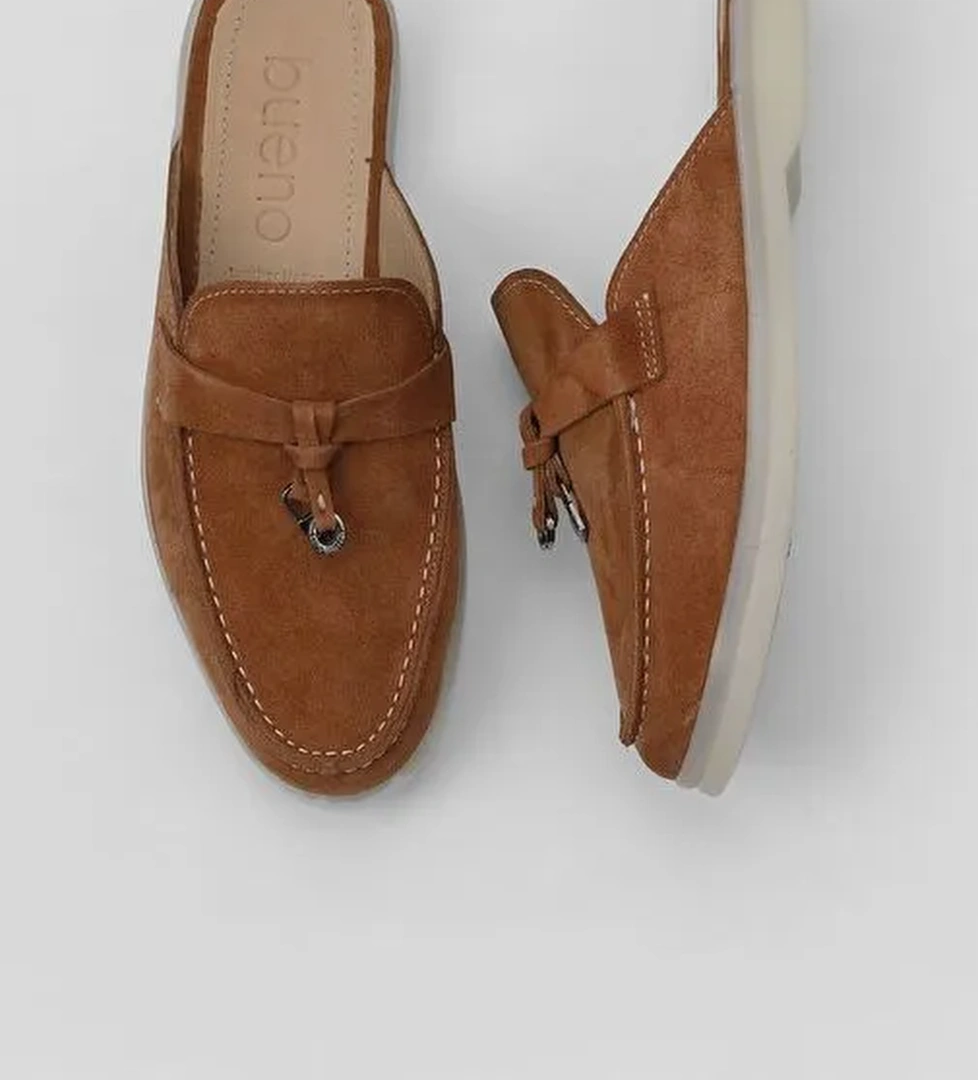 Bueno Shoes Konyak Süet Kadın Düz Terlik 05wt103 - Görsel 1