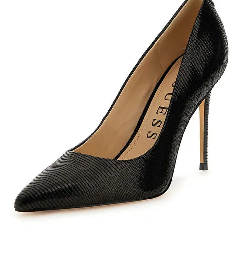 Guess Siyah Kadın Deri Stiletto FLTS13LEA08-BLACK - Görsel 1