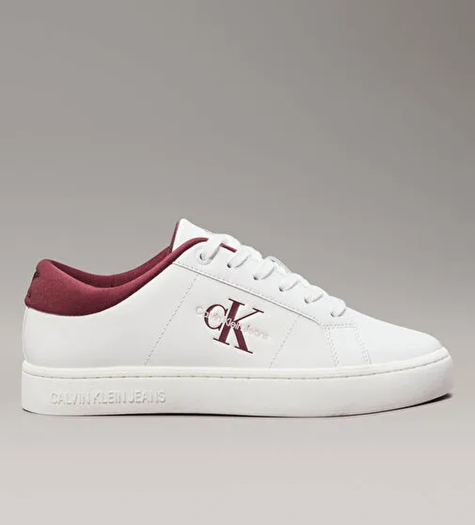 Calvin Klein Jeans Calvin Klein Jeans Beyaz Kadın Deri Sneaker YW0YW014440K6 model görseli